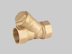 Colador de latón Filtro tipo Y DN32 G1-1 4in Válvula de filtración d Colador de latón Filtro tipo Y DN32 G1-1 4in Válvula de filtración d