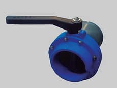 Válvula Mariposa Plástica Roscada