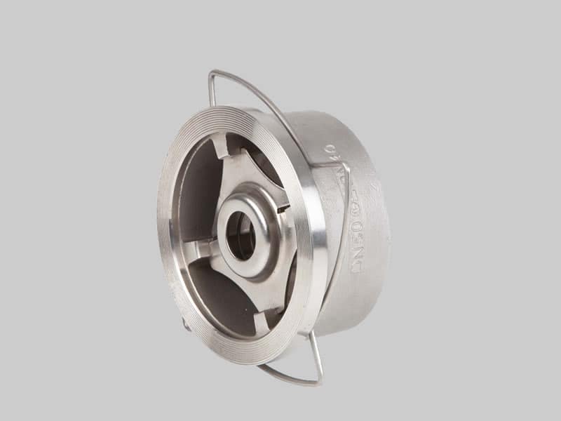 Válvula retención disco acero inoxidable PN 25/40