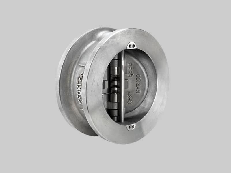 Válvula retención Duo check inoxidable PN 25