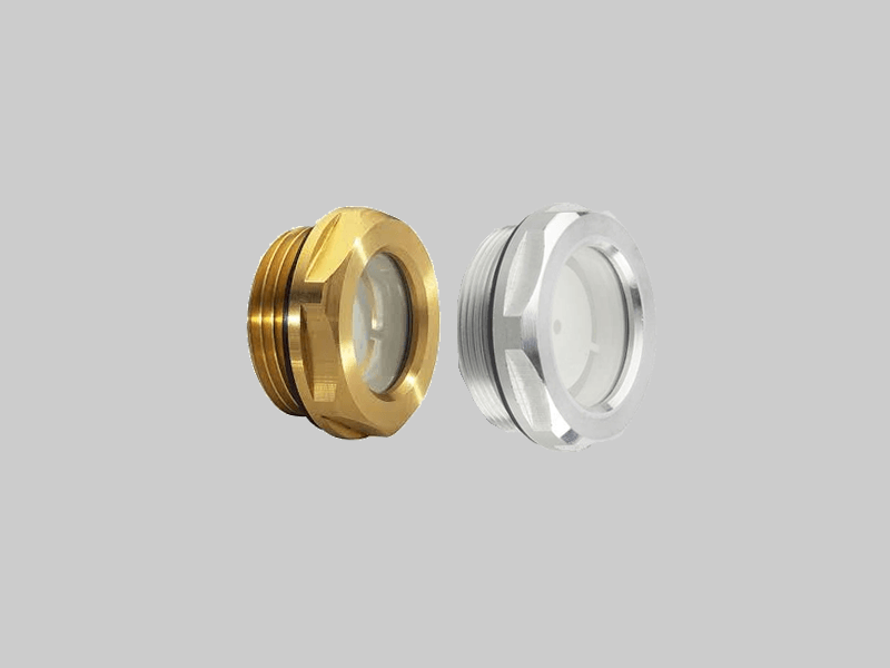 Visor tipo carter para aceite