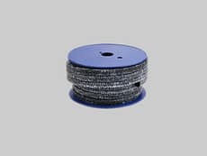 Empaquetadura sintética de fibras carbonizadas y PTFE