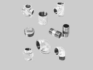 Accesorios galvanizados