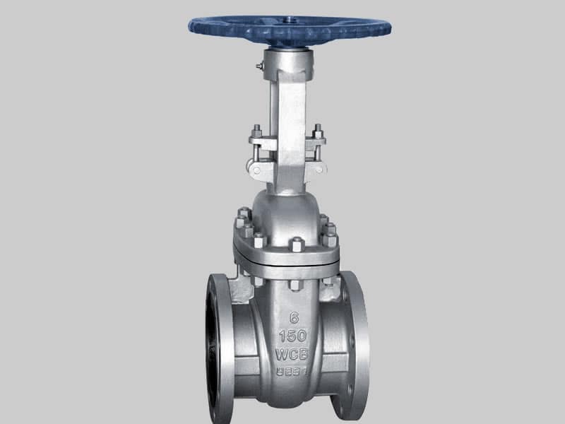 Válvula esclusa Acero al carbono vástago ascendente