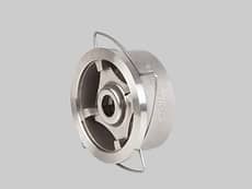 Válvula retención disco acero inoxidable PN 25/40