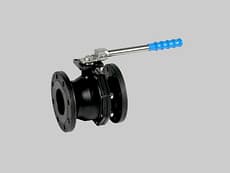 Válvula esférica 2 piezas Acero al carbono conexión bridada