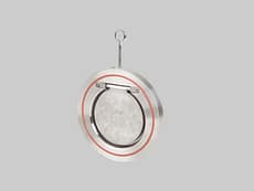 Válvula de retención a clapeta Inoxidable DIN PN 16