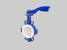 Válvula mariposa wafer Hierro / Ptfe  PN 10/16