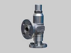 Válvula de seguridad por alivio de presión conexión bridada modelo 1