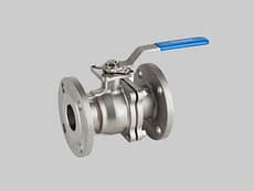 Válvula esférica 2 piezas Acero inoxidable conexión bridada