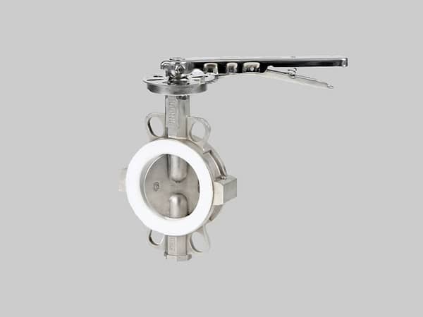 Válvula mariposa wafer Acero inoxidable / Ptfe PN 10/16