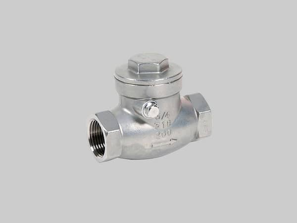 Válvula retención a clapeta oscilante inoxidable  PN 16