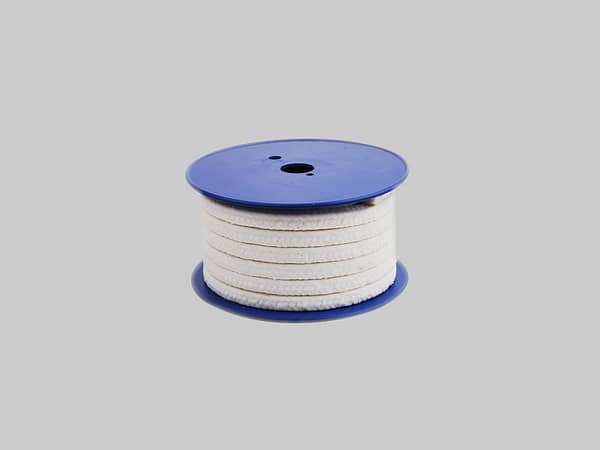 Empaquetadura de fibra de ramie impregnada con PTFE y lubricante